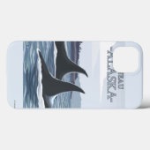 Orca Whales #1 - Juneau, Alaska Case-Mate iPhone Case (Achterkant (horizontaal))