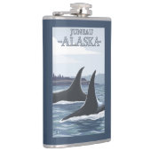 Orca Whales #1 - Juneau, Alaska Heupfles (Rechts)