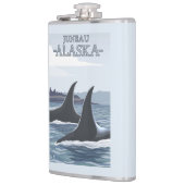 Orca Whales #1 - Juneau, Alaska Heupfles (Links)