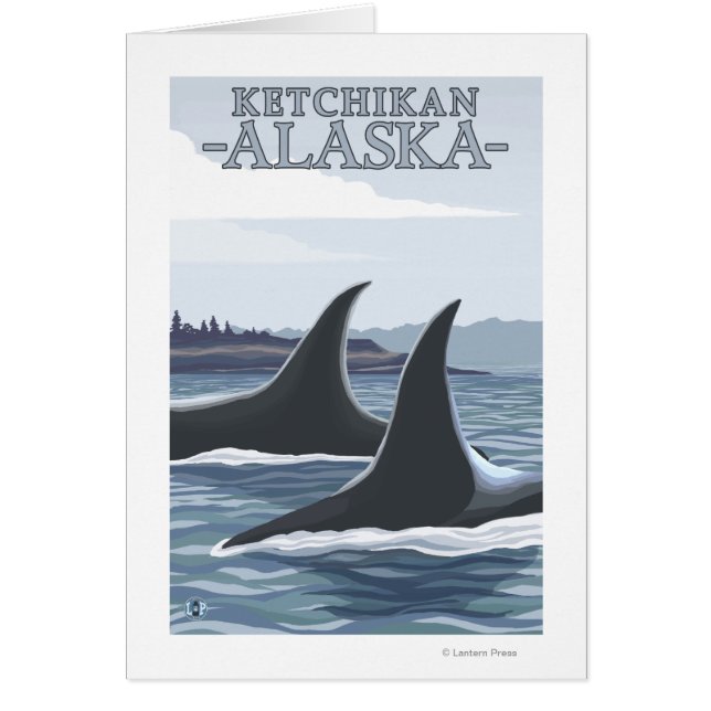Orca Whales #1 - Ketchikan, Alaska (Voorkant)