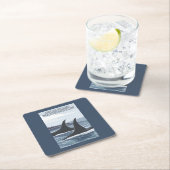 Orca Whales #1 - Orcas Island, Washington Kartonnen Onderzetters (Insitu)