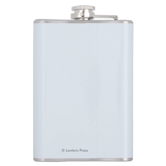 Orca Whales #1 - Sitka, Alaska Heupfles (Achterkant)