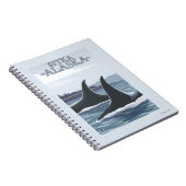 Orca Whales #1 - Sitka, Alaska Notitieboek (Rechterzijde)