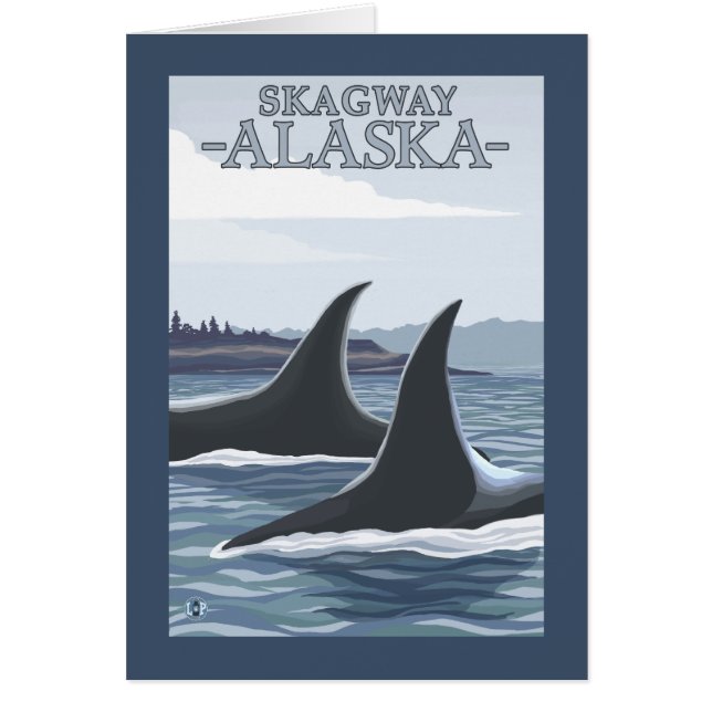 Orca Whales #1 - Skagway, Alaska (Voorkant)