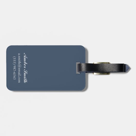 Orca Whales #1 - Victoria, BC Canada Bagagelabel (Achterkant horizontaal)