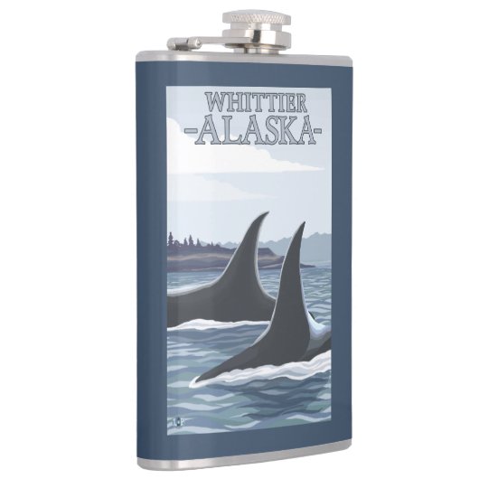 Orca Whales #1 - Whittier, Alaska Heupfles (Rechts)