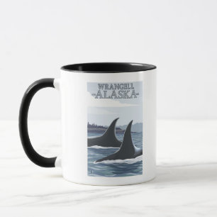 Orca Whales #1 - Wrangell, Alaska Mok