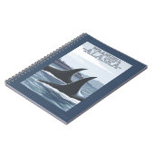 Orca Whales #1 - Wrangell, Alaska Notitieboek (Linkerzijde)
