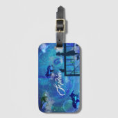 Orca Whales Bagagelabel (Voorkant (verticaal))