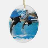 Orca Whales Ornament (Rechts)