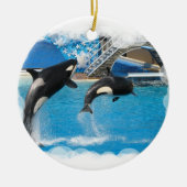 Orca Whales Ornament (Voorkant)