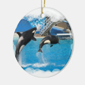 Orca Whales Ornament (Links)