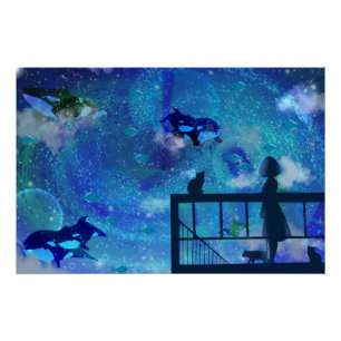 Orca Whales Perfect Poster