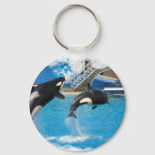 Orca Whales Sleutelhanger (Voorkant)