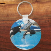 Orca Whales Sleutelhanger (Voorkant)