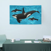 Orca Whales Spandoek (Beurs)