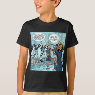 Orca Wraak door Rick London Grappig T-shirt