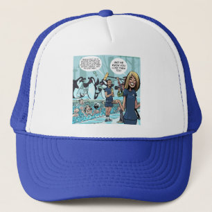 Orca Wraak door Rick London Grappig Trucker Pet