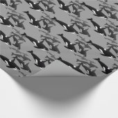Orca Wrapping Paper Killer Whale-kerstpapier Cadeaupapier (Hoek)