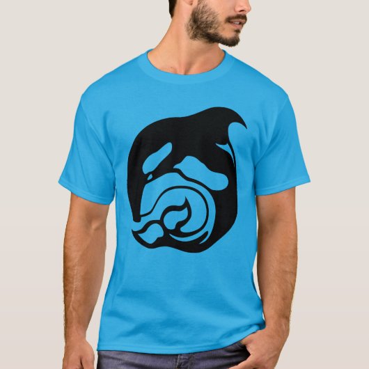 orcaanse walvis t-shirt (Voorkant)