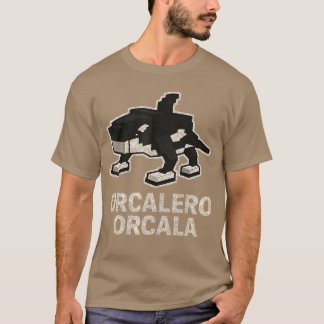 Orcalero Orcala Funny Italian Brainrot Gaming Meme T-shirt
