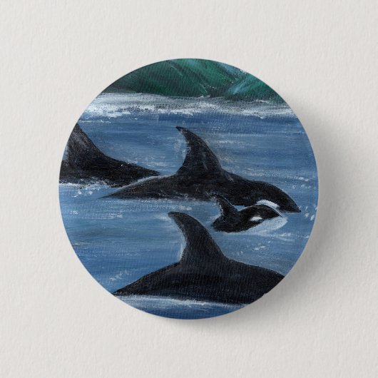 orcapod.png ronde button 5,7 cm (Voorkant)