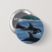 orcapod.png ronde button 5,7 cm (Voorkant /achterkant)