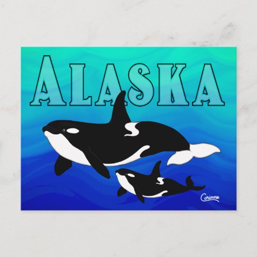 Orcas, Alaska - Briefkaart (Voorkant)