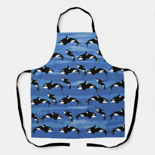 Orcas All-Over Print Schort