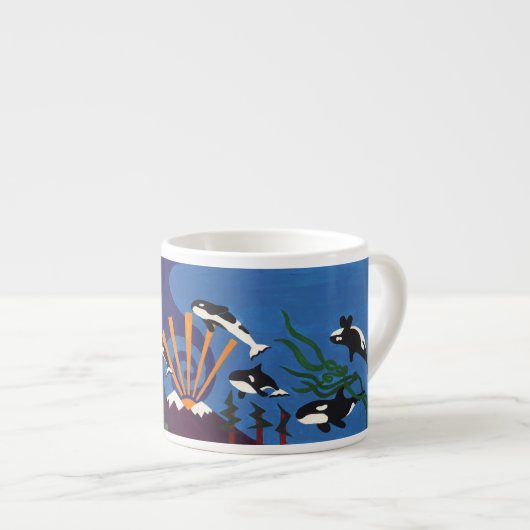 Orcas Ascending Espresso Kop (Voorkant rechts)
