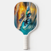 Orcas ATC ontwerp van Rich AMeN Gill Pickleball Paddle (Voorkant)