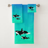 Orcas - Bathroom Towel Set Bad Handdoek (Insitu)
