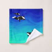 Orcas - Bathroom Towel Set Bad Handdoek (Wasdoekje)