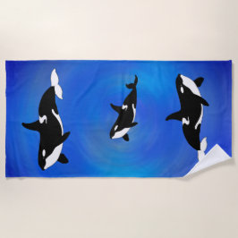 Orcas - Beach Towel Strandlaken
