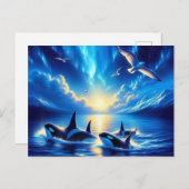 Orcas Briefkaart (Voorkant / Achterkant)