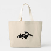 Orcas Canvas tas (Achterkant)
