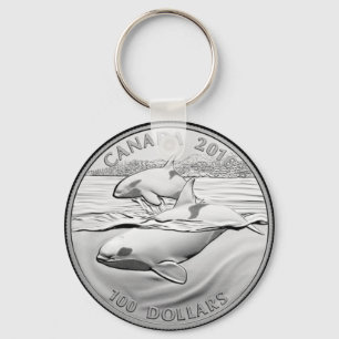 ORCAS-COIN SLEUTELHANGER