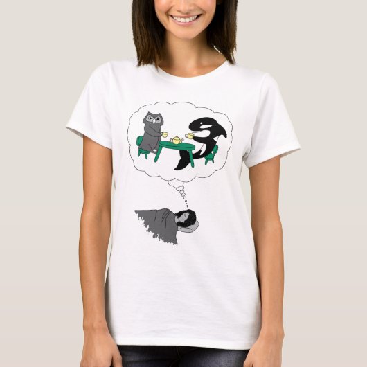 Orcas en Owls T-shirt (Voorkant)