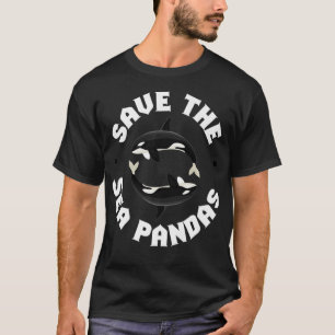 Orcas I Save the Zee Pandas i Orca Whale Zee Kille T-shirt