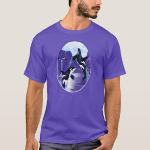 Orcas in een Bay T-shirt
