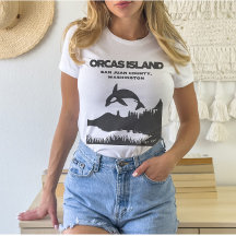 Orcas Island Grunge esthetisch T-shirt