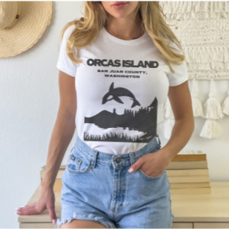 Orcas Island Grunge esthetisch T-shirt