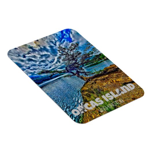 Orcas Island, Washington Magneet (Rechterzijde)