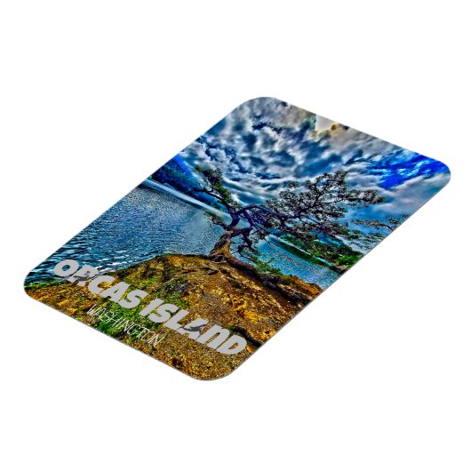 Orcas Island, Washington Magneet (Linkerzijde)