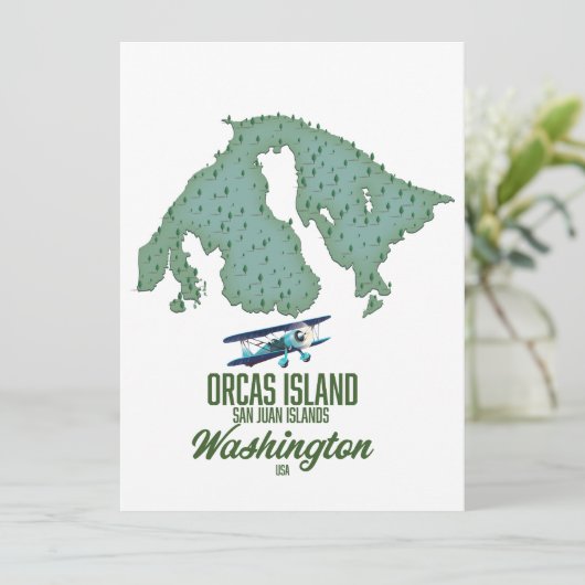 Orcas Island, Washington, Verenigde Staten (Staand voorkant)
