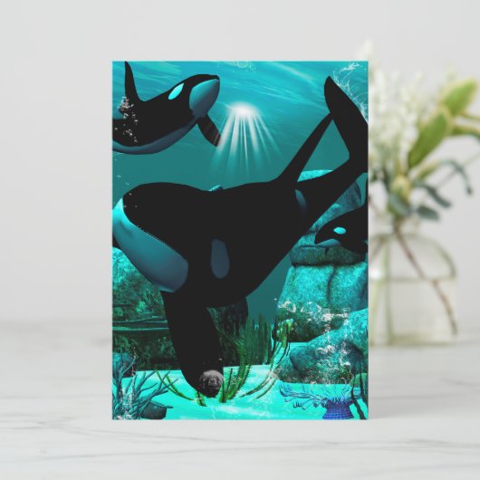 Orcas Kaart (Staand voorkant)