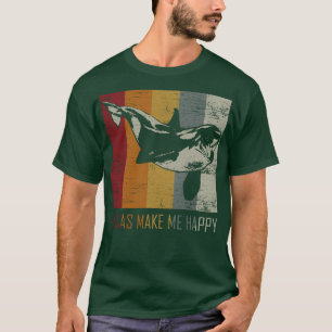 Orcas maakt me blij met Animal Orca Killer Whale P T-shirt