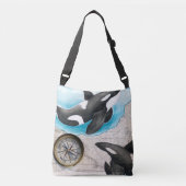 Orcas Map Crossbody Tas (Voorkant)