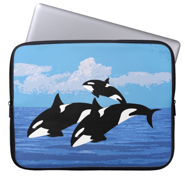 Orcas Neopree-laptophoes Laptop Sleeve (Voorkant)