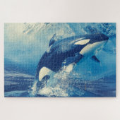 Orcas of Killer Whales Legpuzzel (Horizontaal)